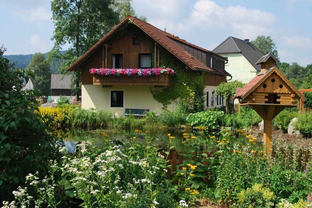 Landpension Heidi Machold Weißenstadt Buitenkant foto
